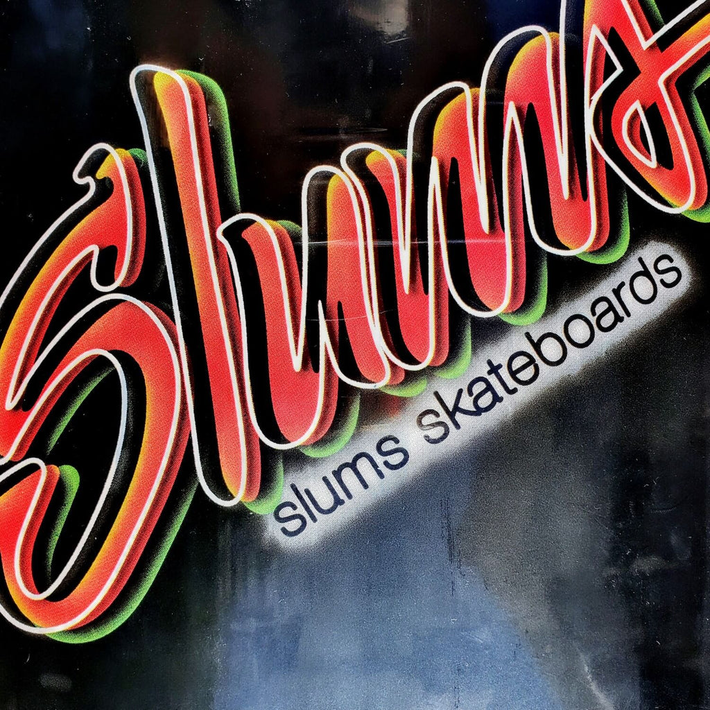 Slums Alley Script Deck – Slums Skateboards